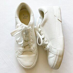 Women's / Teen's A New Day White Sneakers Size 8W